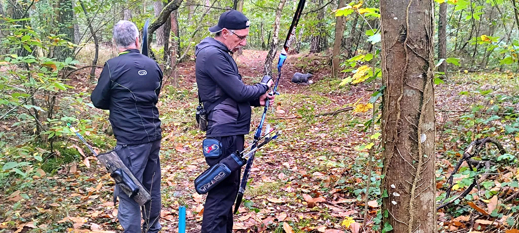 Archers en pleine forêt